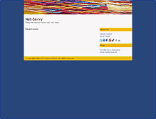 Tablet Screenshot of net-savvy.com